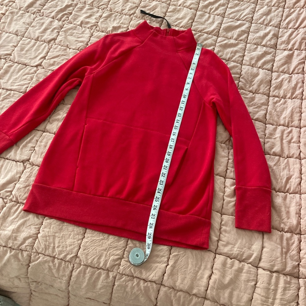 Fabletics Zaylee Funnel Neck Tunic II Persimmon sz S - Picture 6 of 6